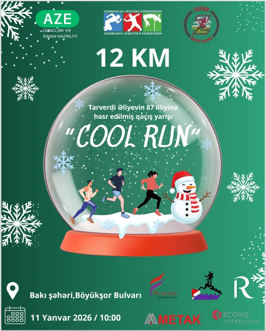 Cool Run 12 KM TARVERDİ ƏLİYEV 87